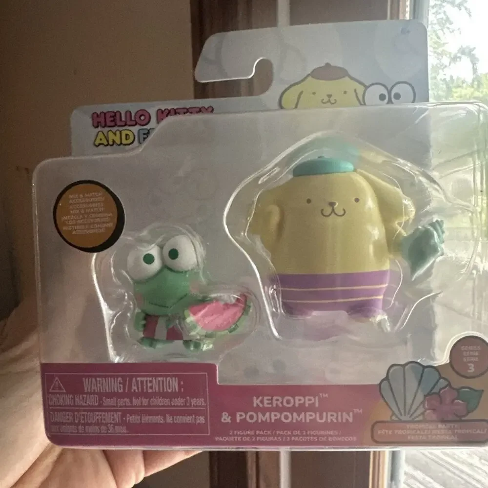 Hello Kitty & Friends Tropical Party Keroppi & Pompompurin Series 3 Mix & Match